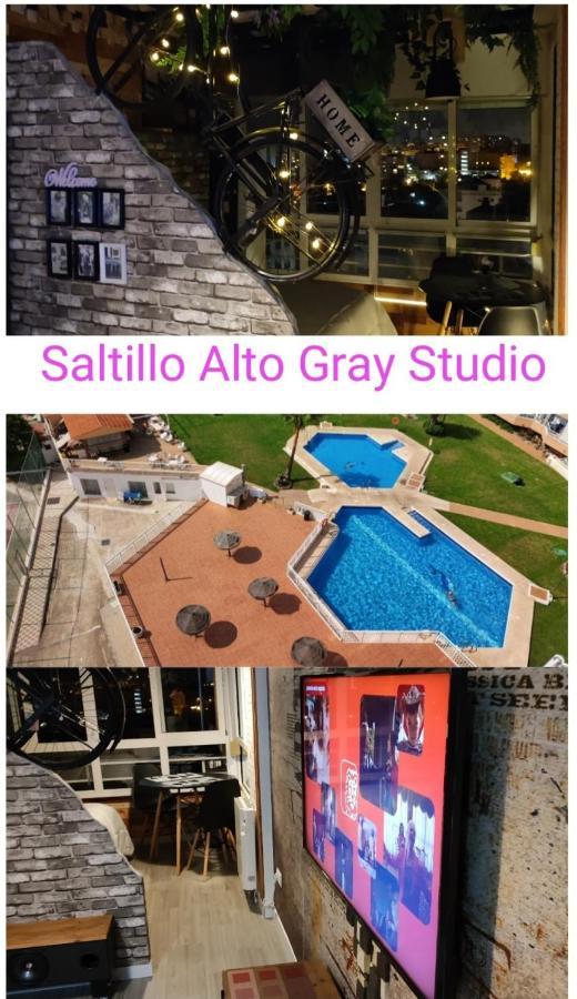 Saltillo Alto Gray Studio. Vistas Al Mar Y Piscina トレモリノス エクステリア 写真