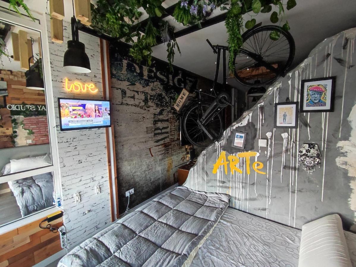 Saltillo Alto Gray Studio. Vistas Al Mar Y Piscina トレモリノス エクステリア 写真